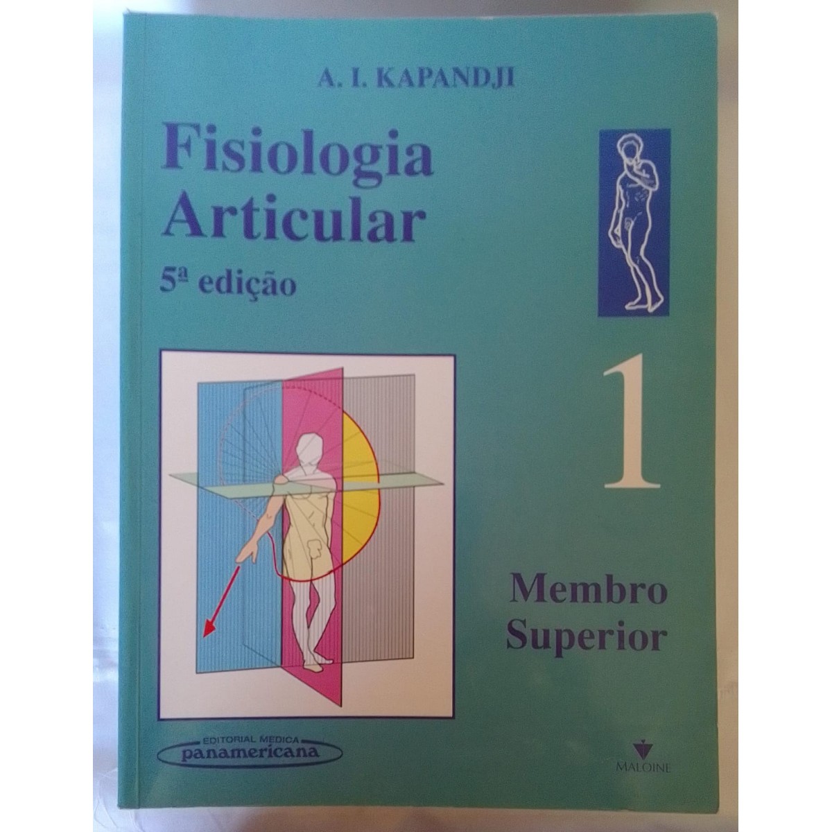 FISIOLOGIA ARTICULAR 3 VOLUMES/A.I.KAPANDJI